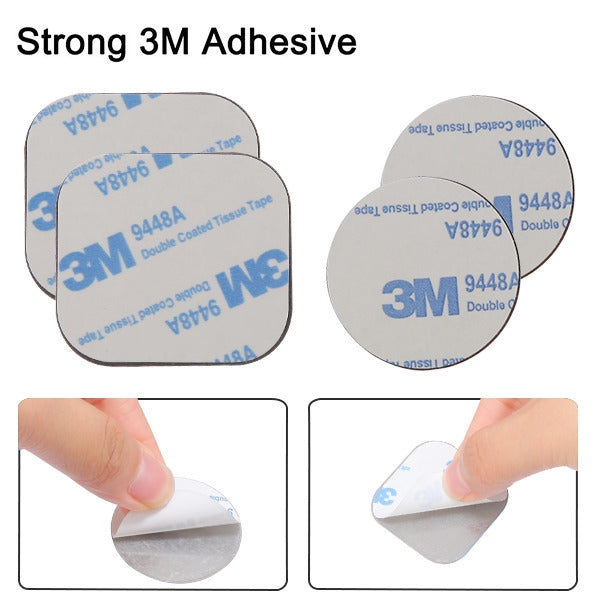 MyBat Universal Metal Plate for Magnetic Mount(4-pack) - Silver