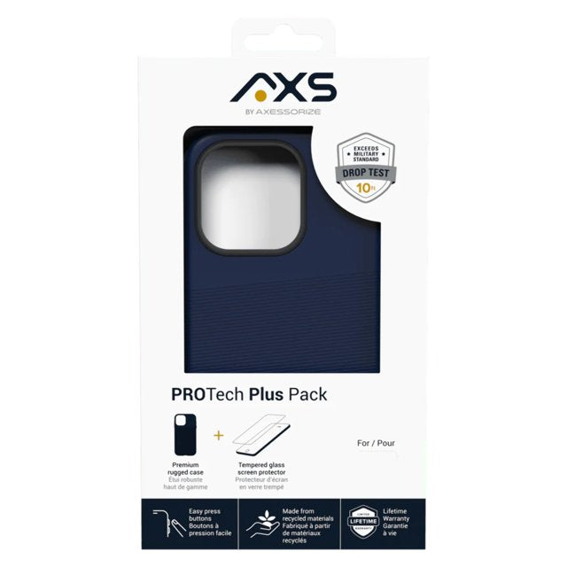 Funda Axs Protech Plus Magsafe para iPhone 15 Pro - Negra