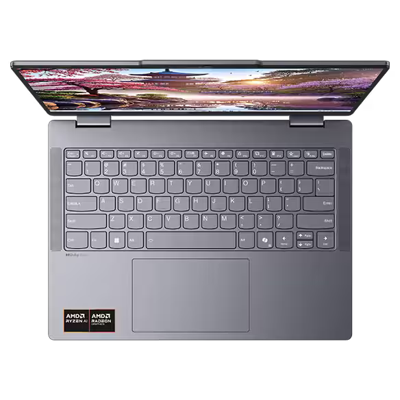 Lenovo IdeaPad 5 16IRU9 83DU0005US 16" Touchscreen Convertible 2 in 1 Notebook - WUXGA - Intel Core 5 120U - 8 GB - 512 GB SSD - Englische (US) Tastatur - Luna Gray