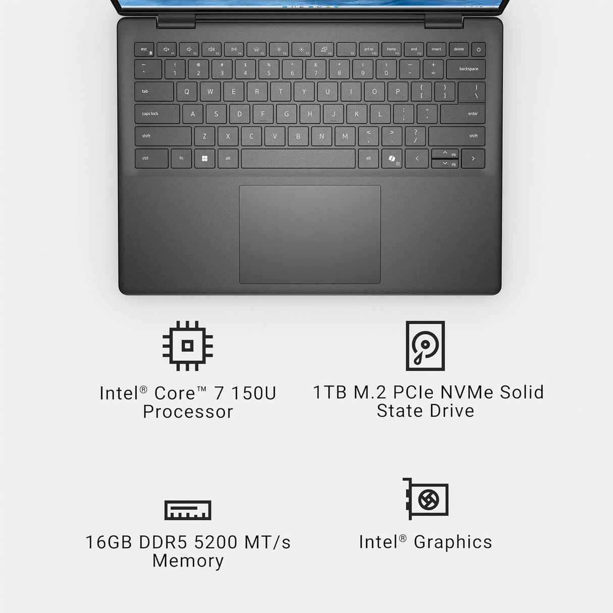 Dell Restored - Like New Dell Inspiron 14 5440 - Intel Core 7 150U 16GB 1TB Windows 11 Home