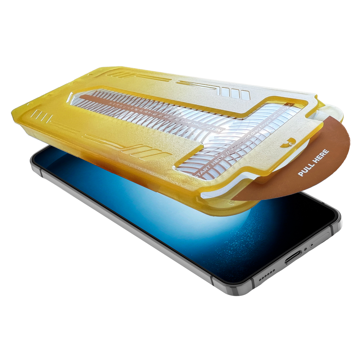 Simple - 200 Guided Tempered Glass For Samsung Galaxy S25 Plus - Clear