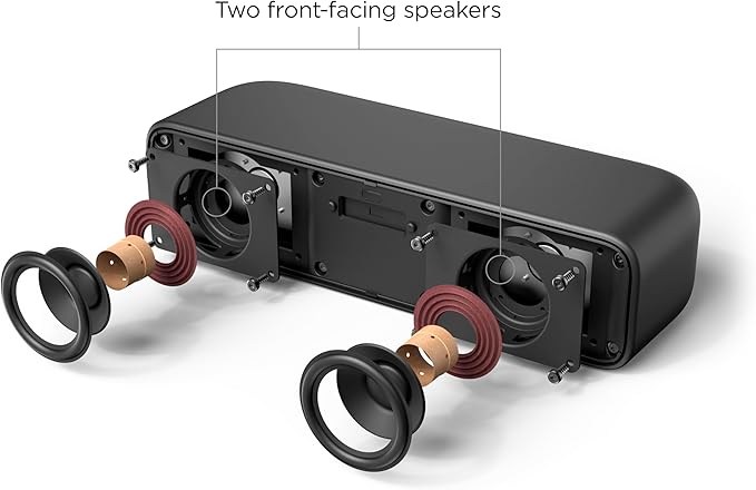 Roku Streambar SE, View 14 days of cloud recordings and smart detection for people, 4.34 oz, IP67, Required: Wi-Fi 2.4GHz, White