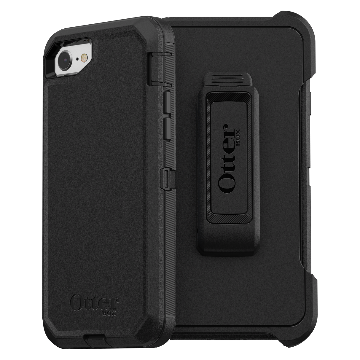 Otterbox - Defender Case For Apple Iphone Se 2022 / Se 2020 / 8 / 7 - Black