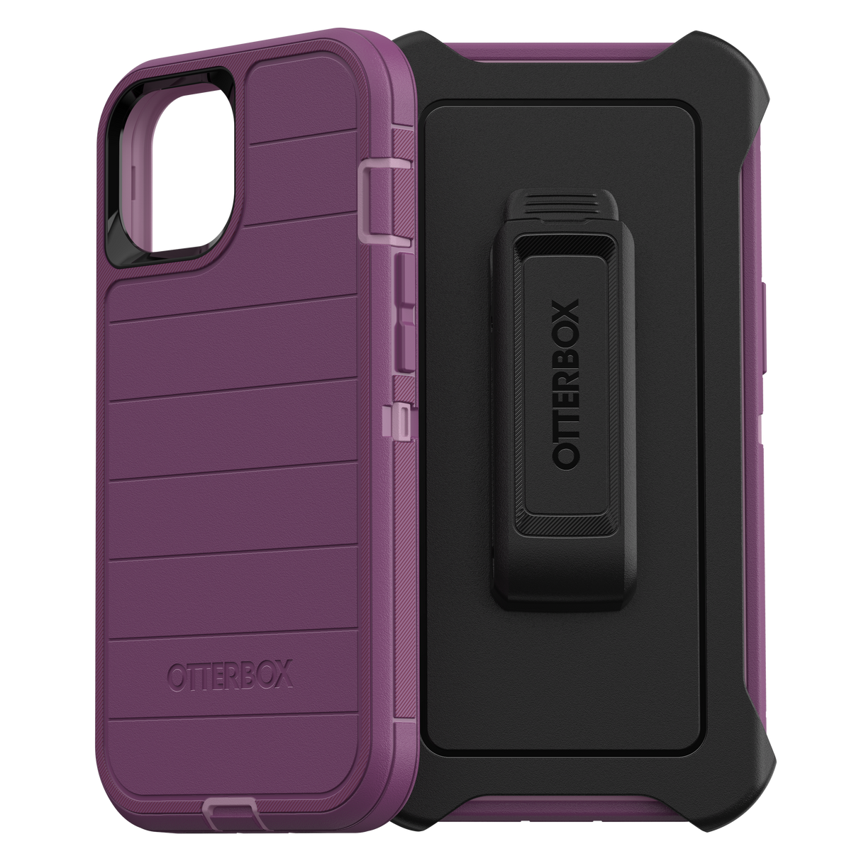 Otterbox - Defender Pro Case For Apple Iphone 13 - Happy Purple