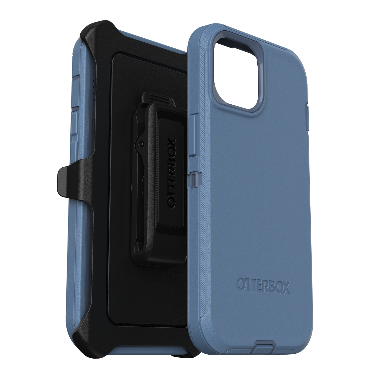 Otterbox - Defender Case For Apple Iphone 15 / Iphone 14 / Iphone 13 / Iphone 16e - Baby Blue Jeans