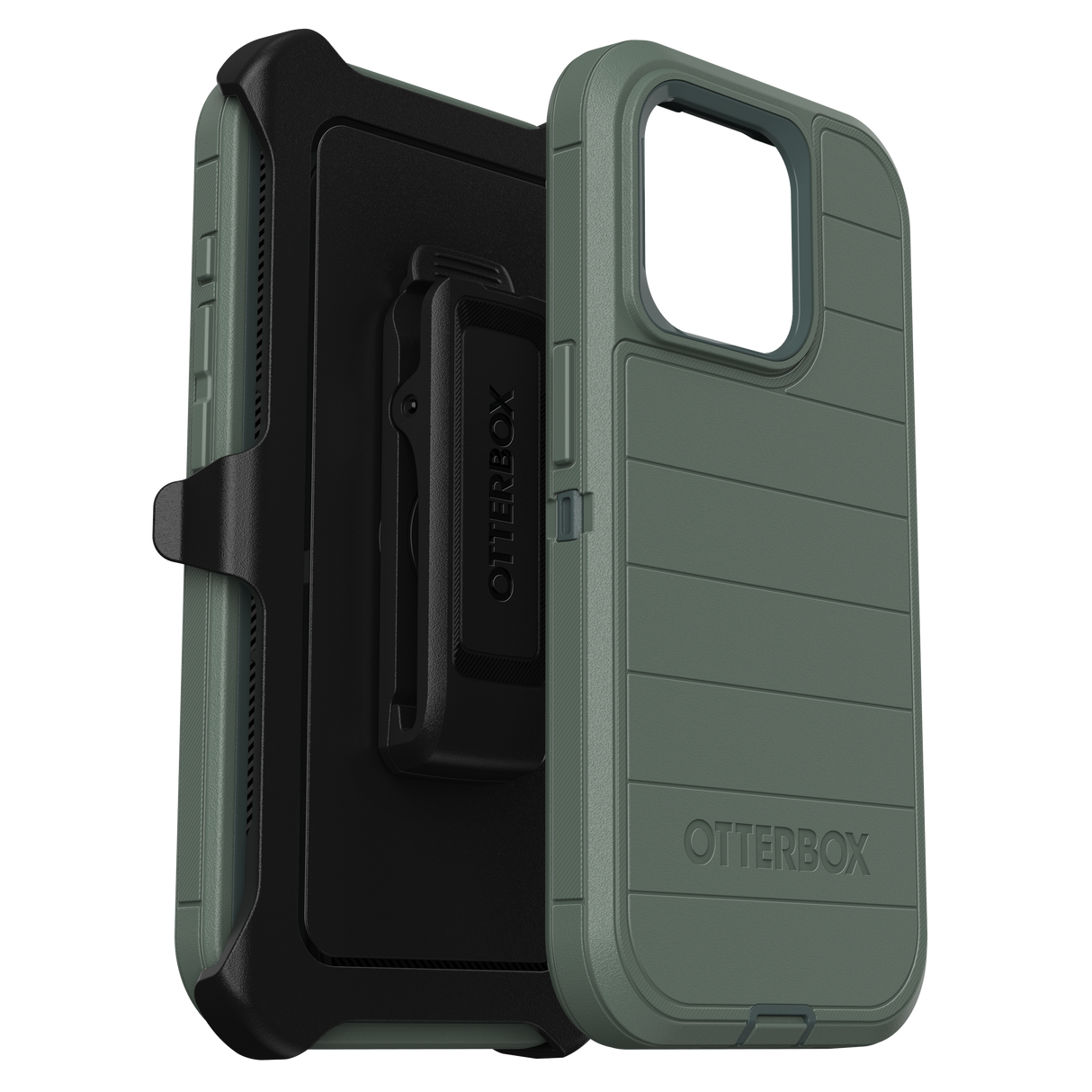 Otterbox - Defender Pro Case For Apple Iphone 15 Pro - Forest Ranger