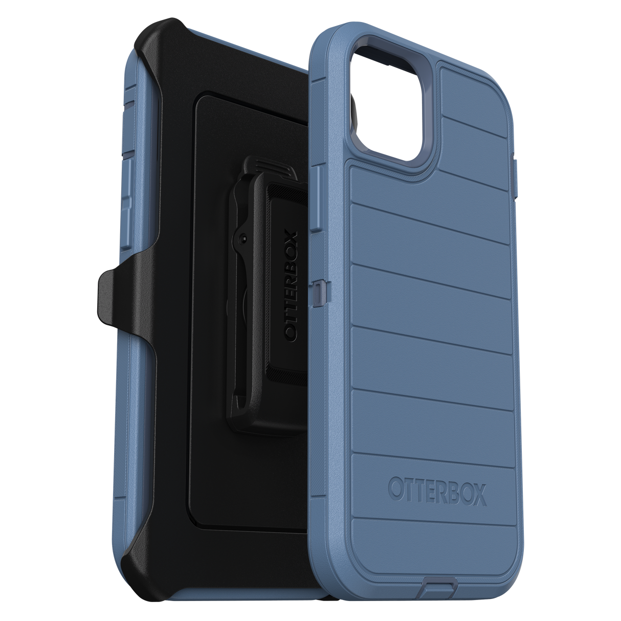 Otterbox - Defender Pro Case For Apple Iphone 15 Plus / Iphone 14 Plus - Baby Blue Jeans