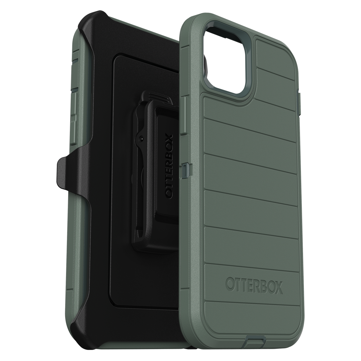 Otterbox - Defender Pro Case For Apple Iphone 15 Plus / Iphone 14 Plus - Forest Ranger