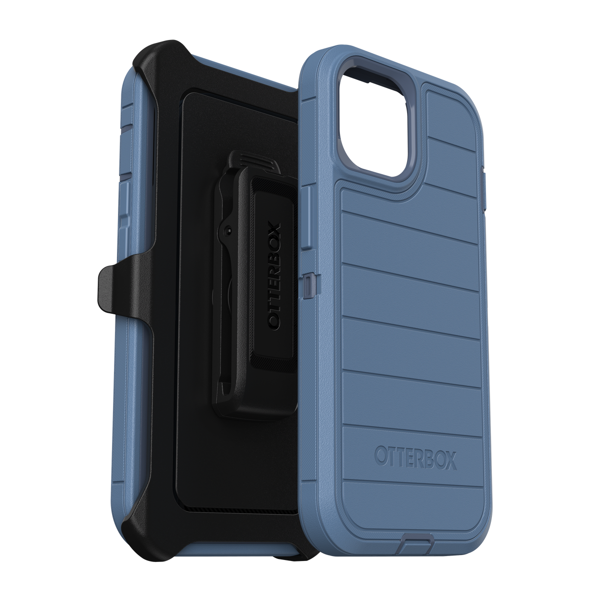 Otterbox - Defender Pro Case For Apple Iphone 15 / Iphone 14 / Iphone 13 / Iphone 16e - Baby Blue Jeans