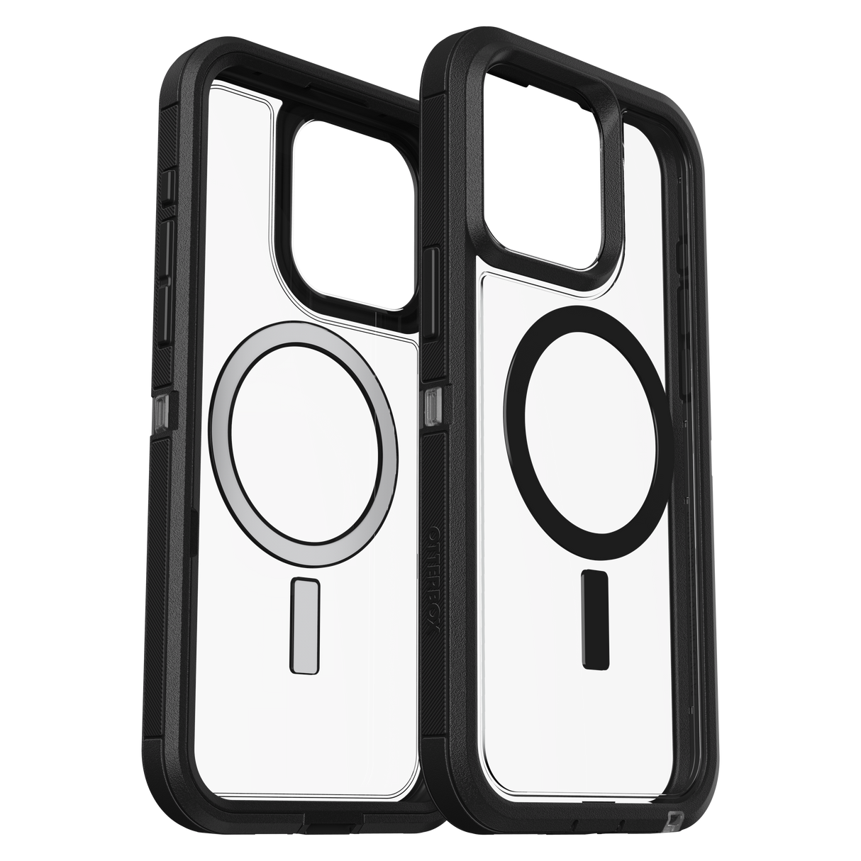 Otterbox - Defender Pro Xt Clear Magsafe Case For Apple Iphone 15 Pro Max - Dark Side