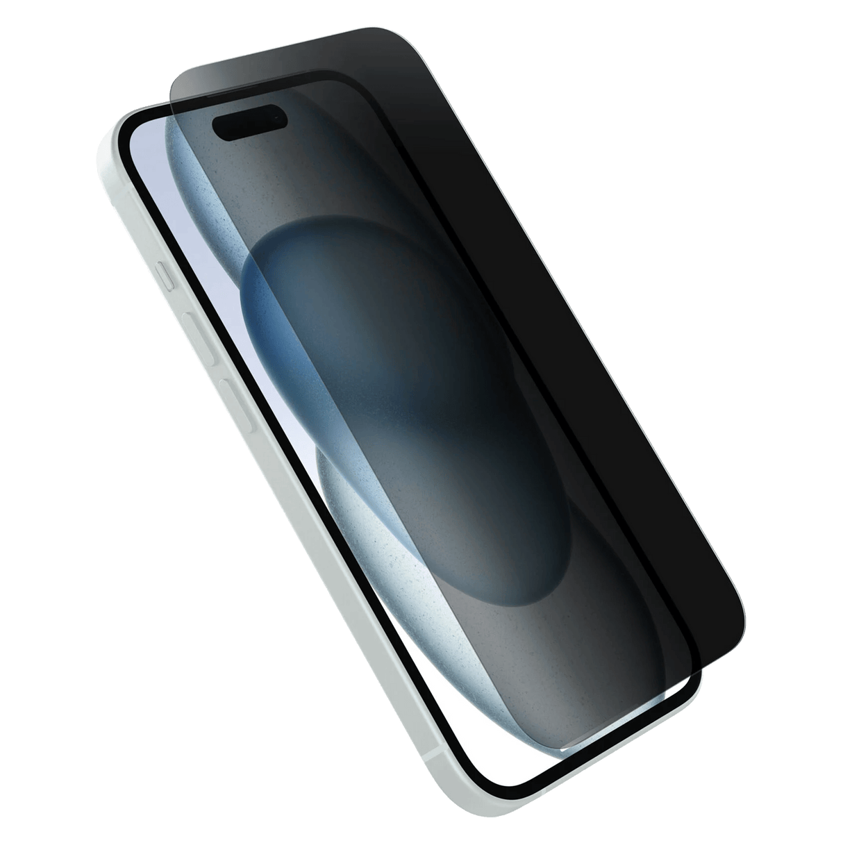 Otterbox - Premium Pro Glass Antimicrobial Privacy Screen Protector For Apple Iphone 15 - Clear
