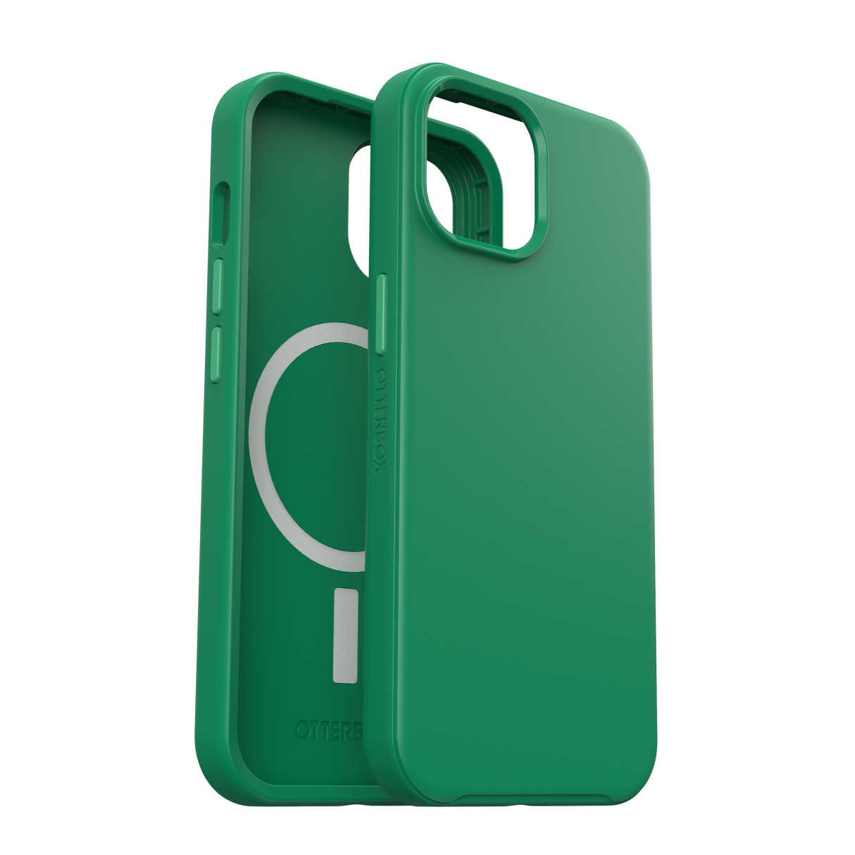 Otterbox - Symmetry Plus Magsafe Case For Apple Iphone 15 / Iphone 14 / Iphone 13 / Iphone 16e - Green Juice