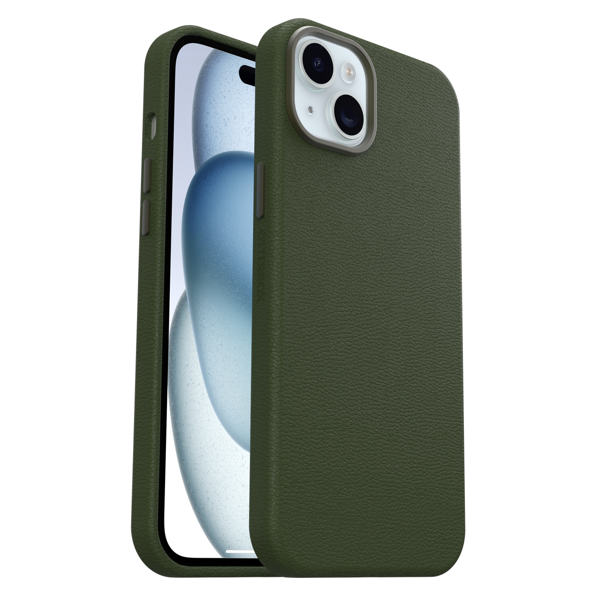 Otterbox - Symmetry Cactus Leather Case For Apple Iphone 15 Plus - Cactus Grove
