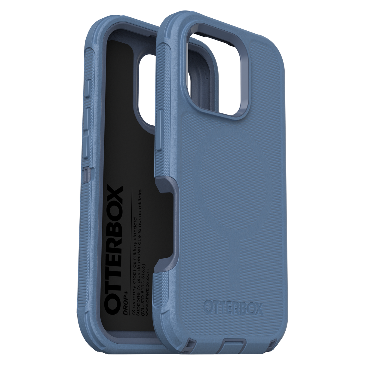 Otterbox - Defender Pro Magsafe Case For Apple Iphone 16 Pro - Baby Blue Jeans
