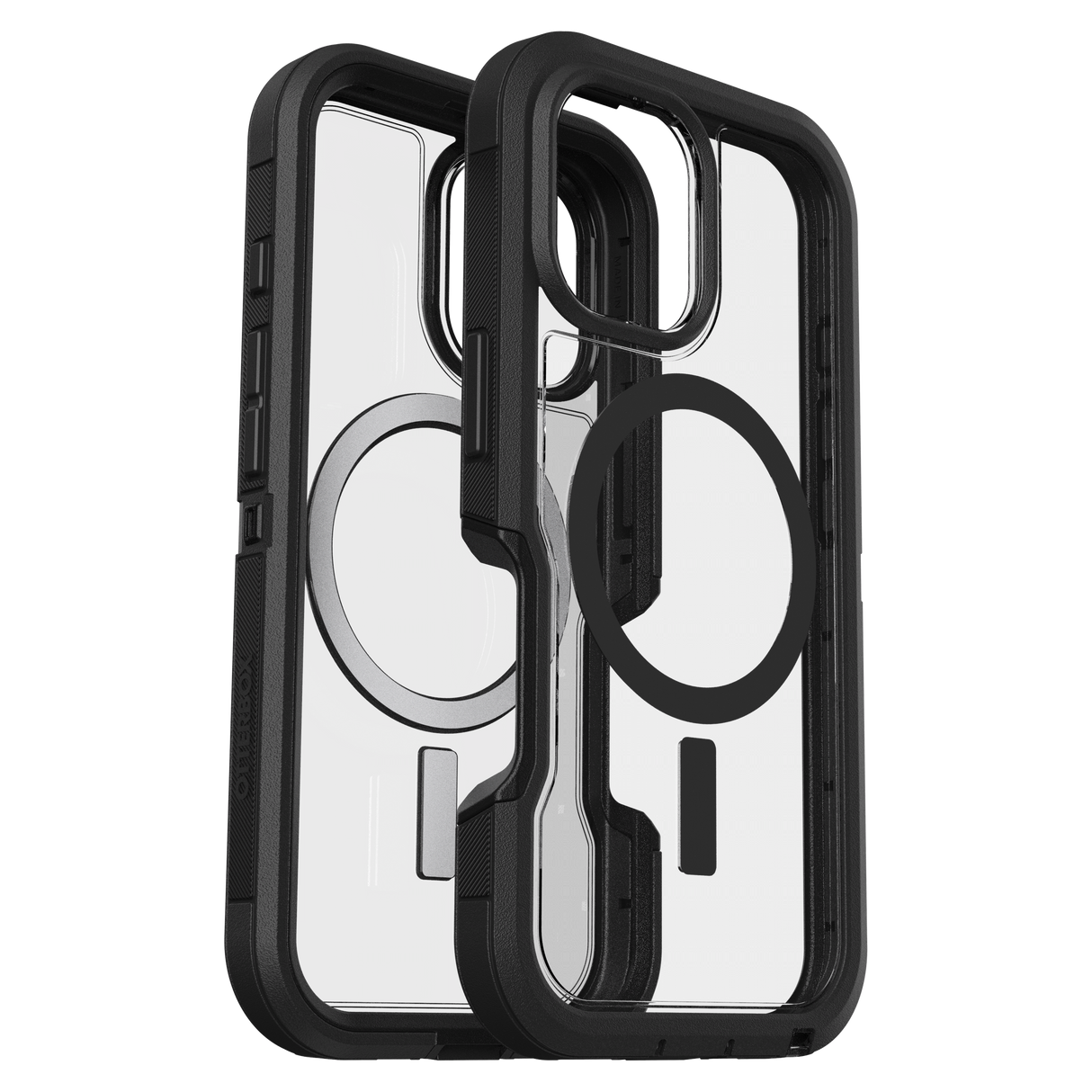 Otterbox - Defender Pro Xt Clear Magsafe Case For Apple Iphone 16 - Dark Side