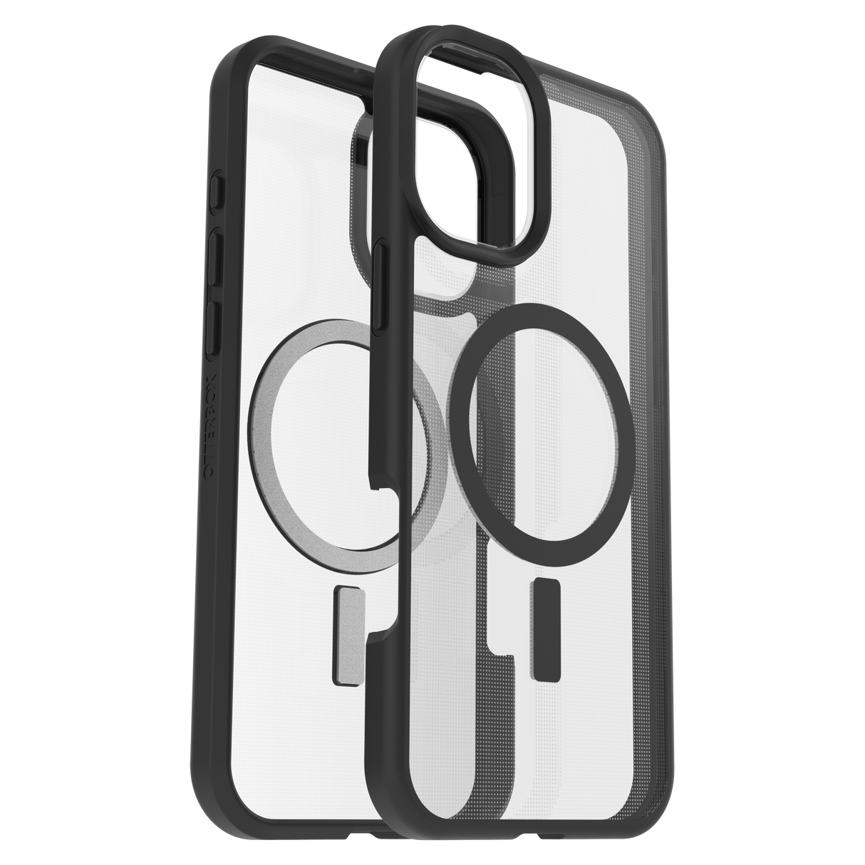 Otterbox - React Magsafe Case For Apple Iphone 16 Plus - Black Crystal