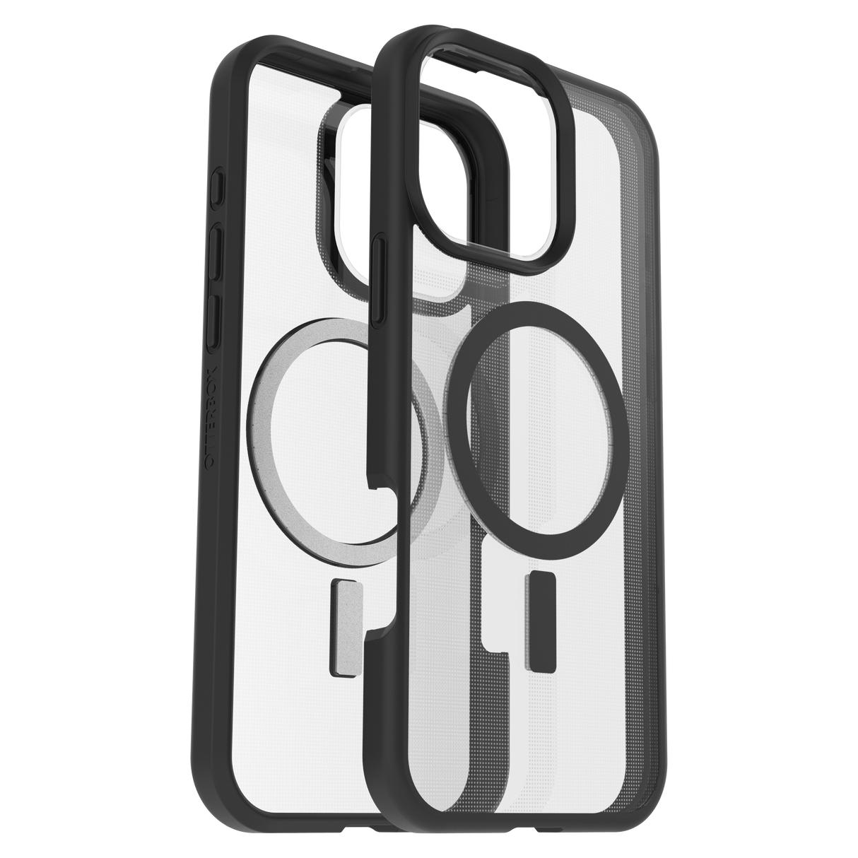 Otterbox - React Magsafe Case For Apple Iphone 16 Pro Max - Black Crystal