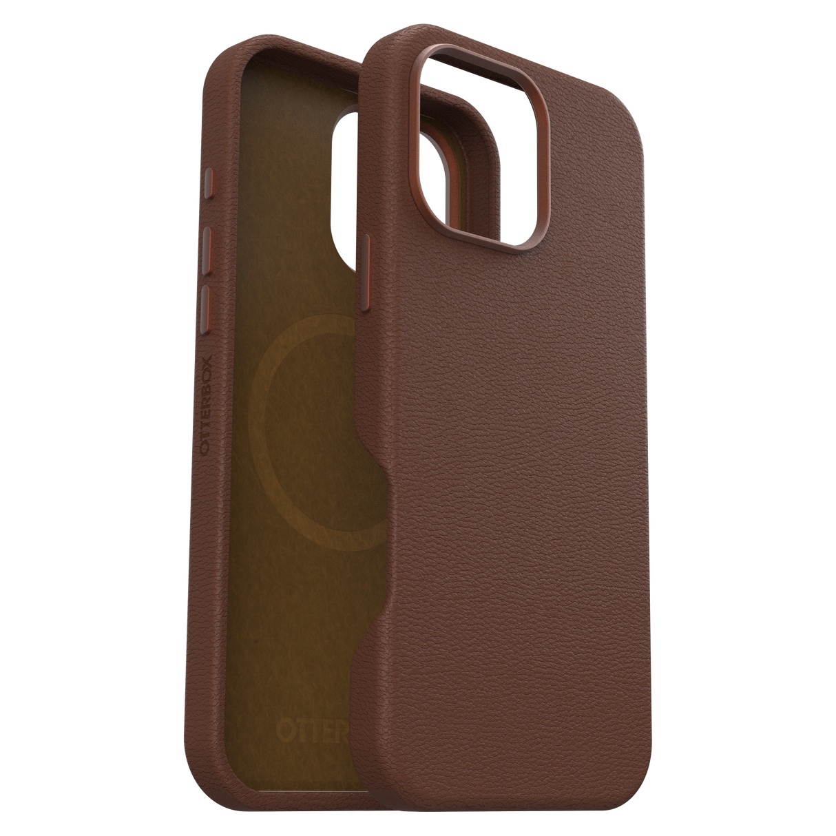 Otterbox - Symmetry Cactus Leather Magsafe Case For Apple Iphone 16 Pro Max - Rich Adobe