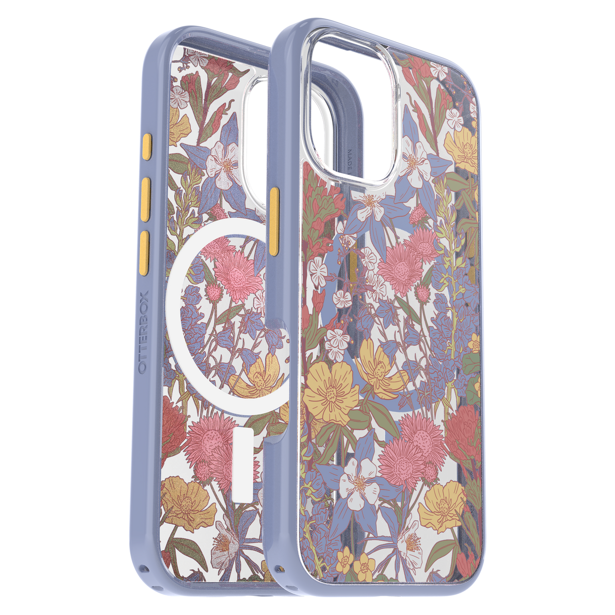 Otterbox - Symmetry Clear Magsafe Case For Apple Iphone 16 - Co Wildflowers