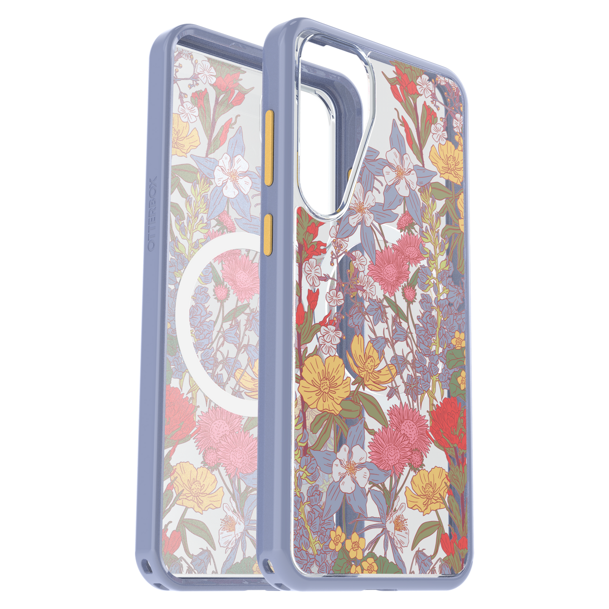 Otterbox - Symmetry Clear Magnetic Case For Samsung Galaxy S25 Plus - Floral Clear