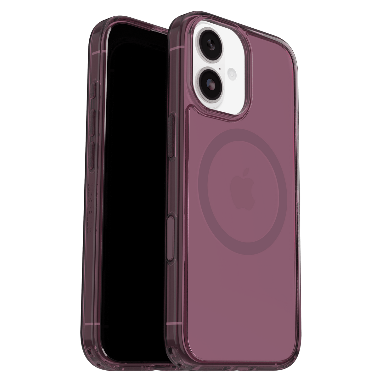 OtterBox Symmetry Clear MagSafe Case with Camera Control for Apple iPhone 17 - Purple Mystery