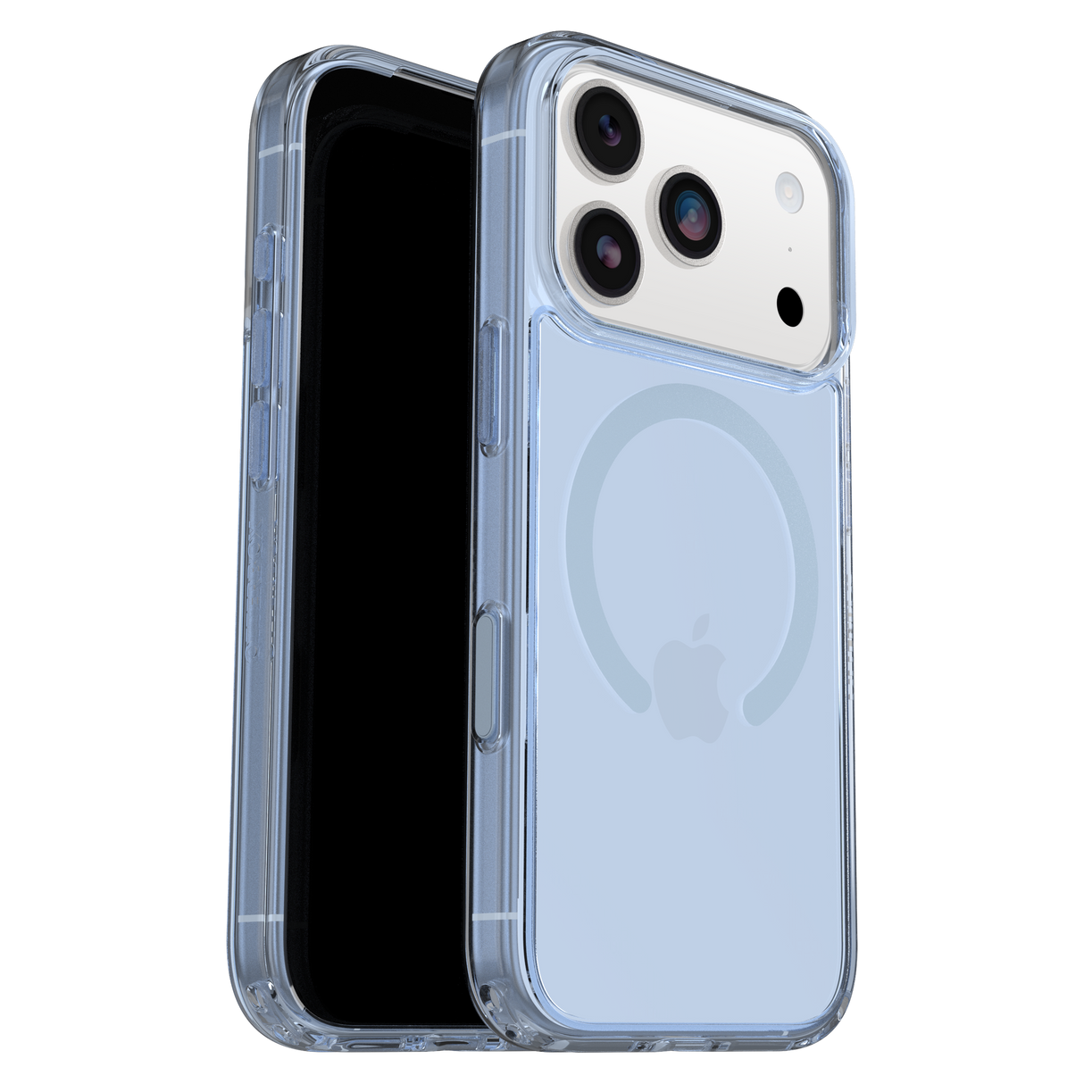 OtterBox Symmetry Clear MagSafe Case with Camera Control for Apple iPhone 17 Pro - Blue Bliss