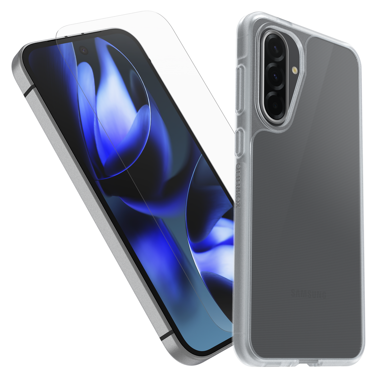 Otterbox - React Case With Glass Screen Protector For Samsung Galaxy A36 5g - Clear