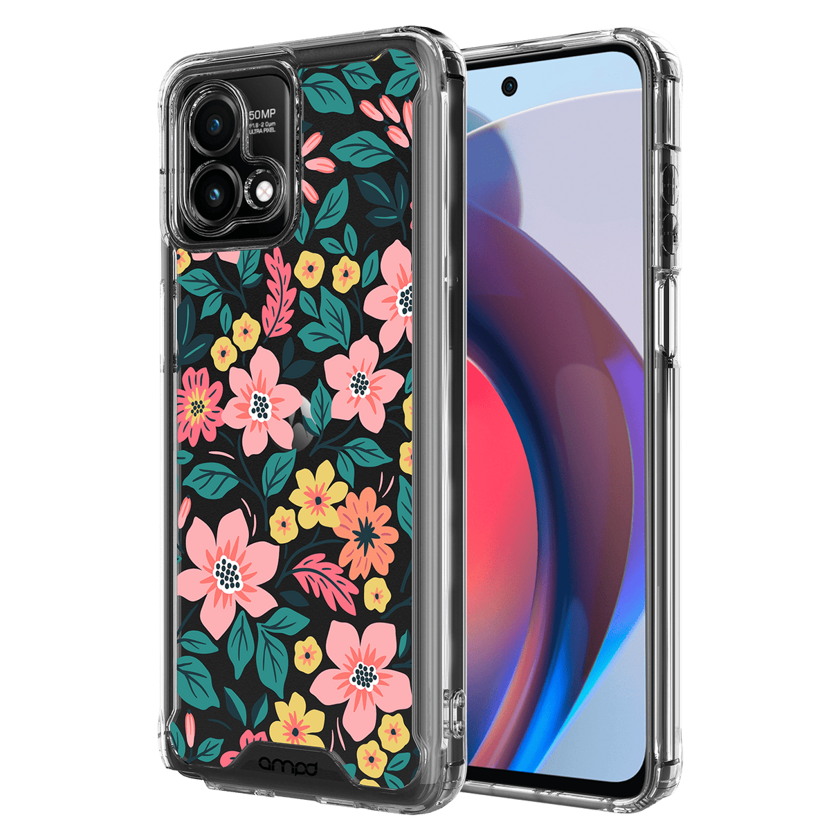 Ampd - Tpu / Acrylic Hd Print Case For Motorola Moto G Stylus 5g 2023 / Moto G Stylus 2023 - Wildflower