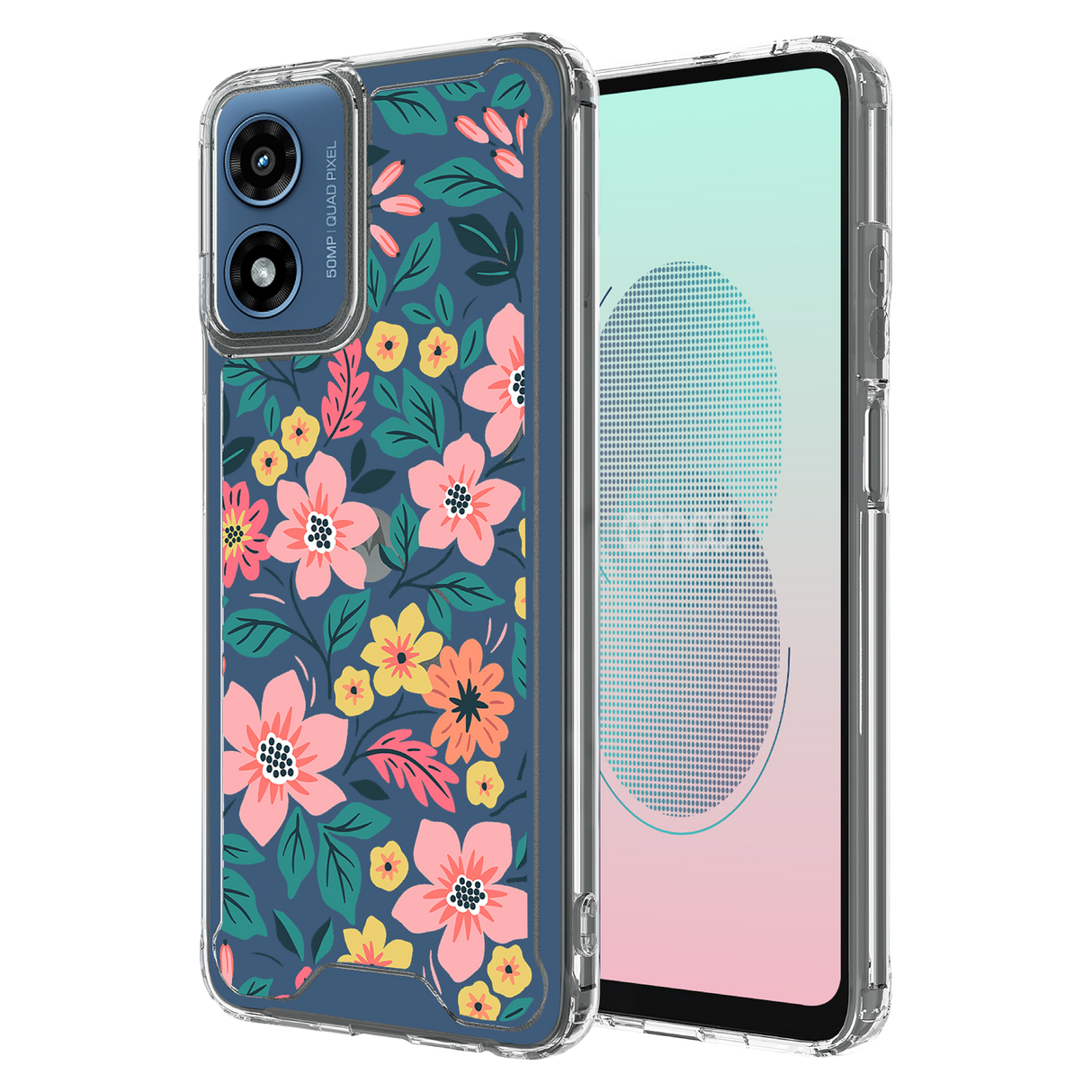 Ampd - Tpu / Acrylic Hd Print Case For Motorola Moto G Stylus 5g 2024 - Wildflower