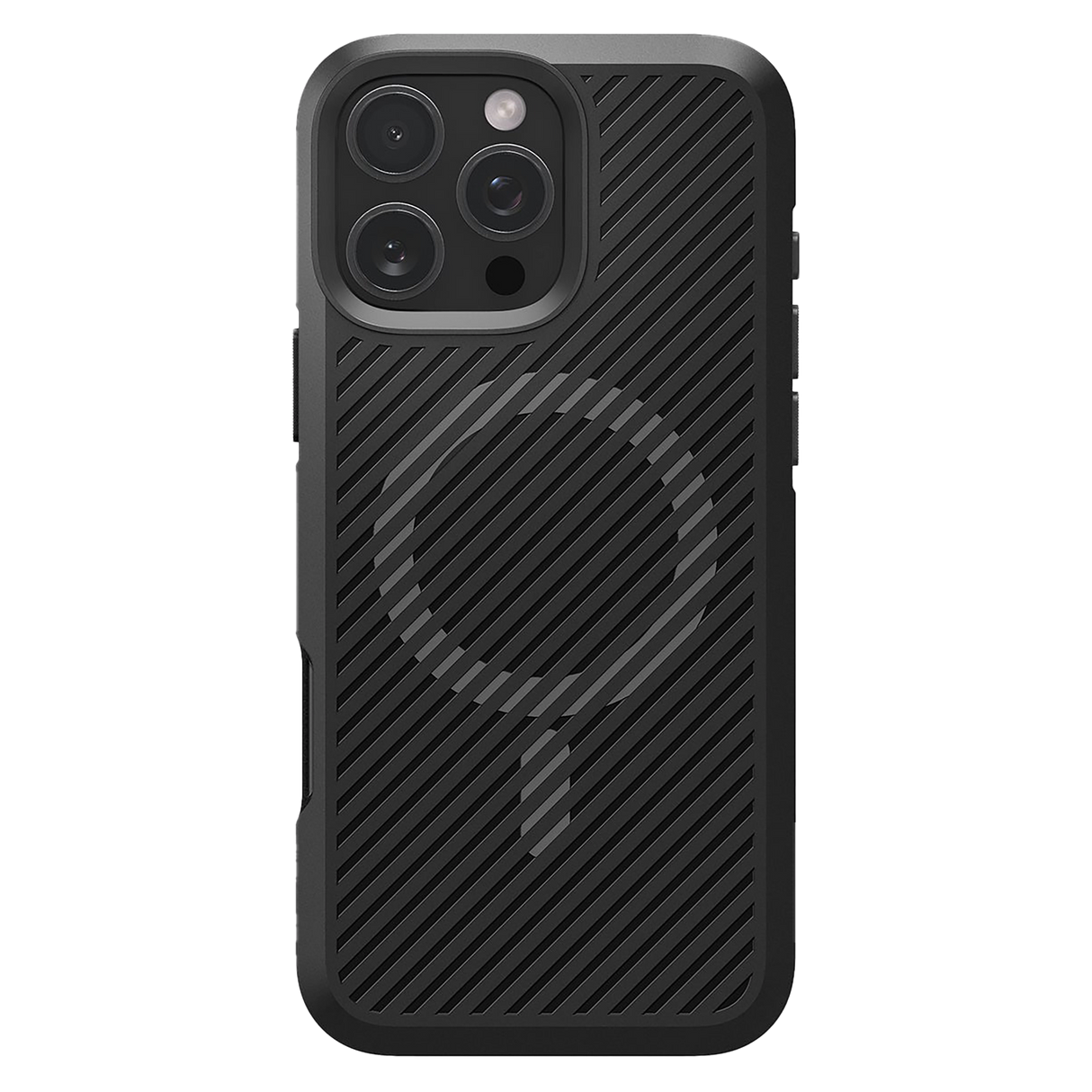 Spigen - Core Armor Magsafe Case For Apple Iphone 16 Pro - Matte Black