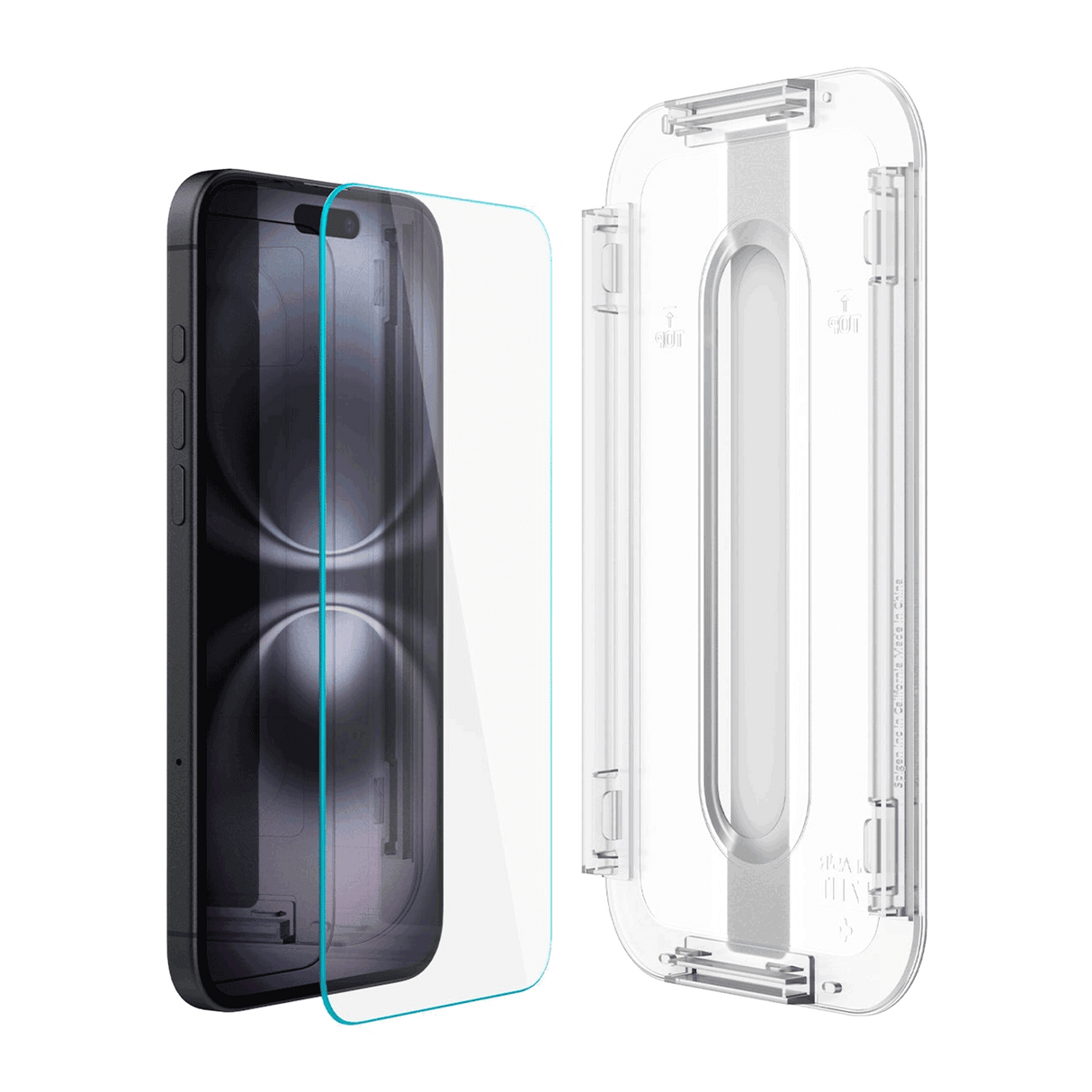 Spigen - Glas.tr Ez Fit Glass Screen Protector For Apple Iphone 16 Pro - Clear