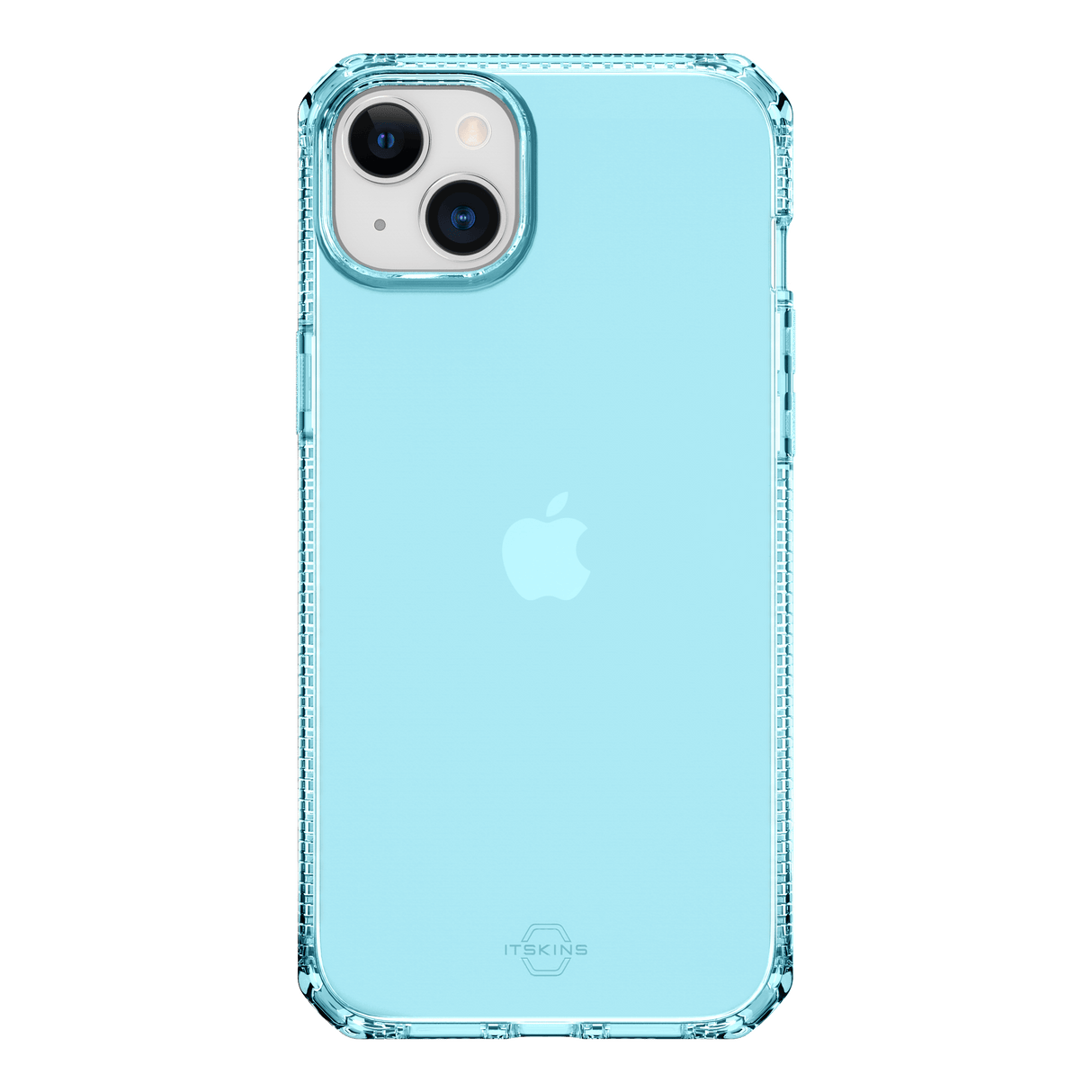 Itskins - Spectrumr Clear Case For Apple Iphone 14 Plus - Light Blue