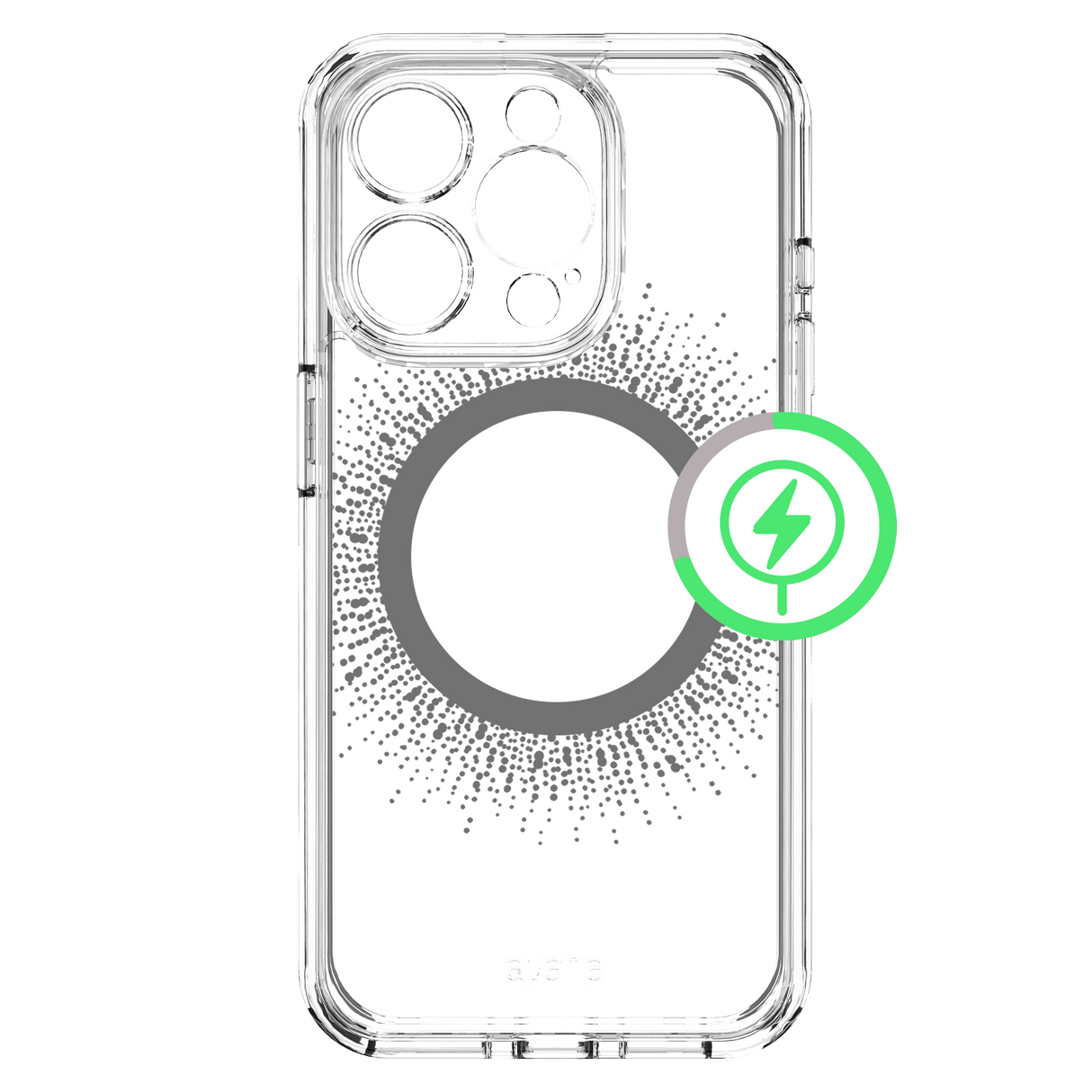 Avana - Aura Magsafe Case For Apple Iphone 15 Pro - Black