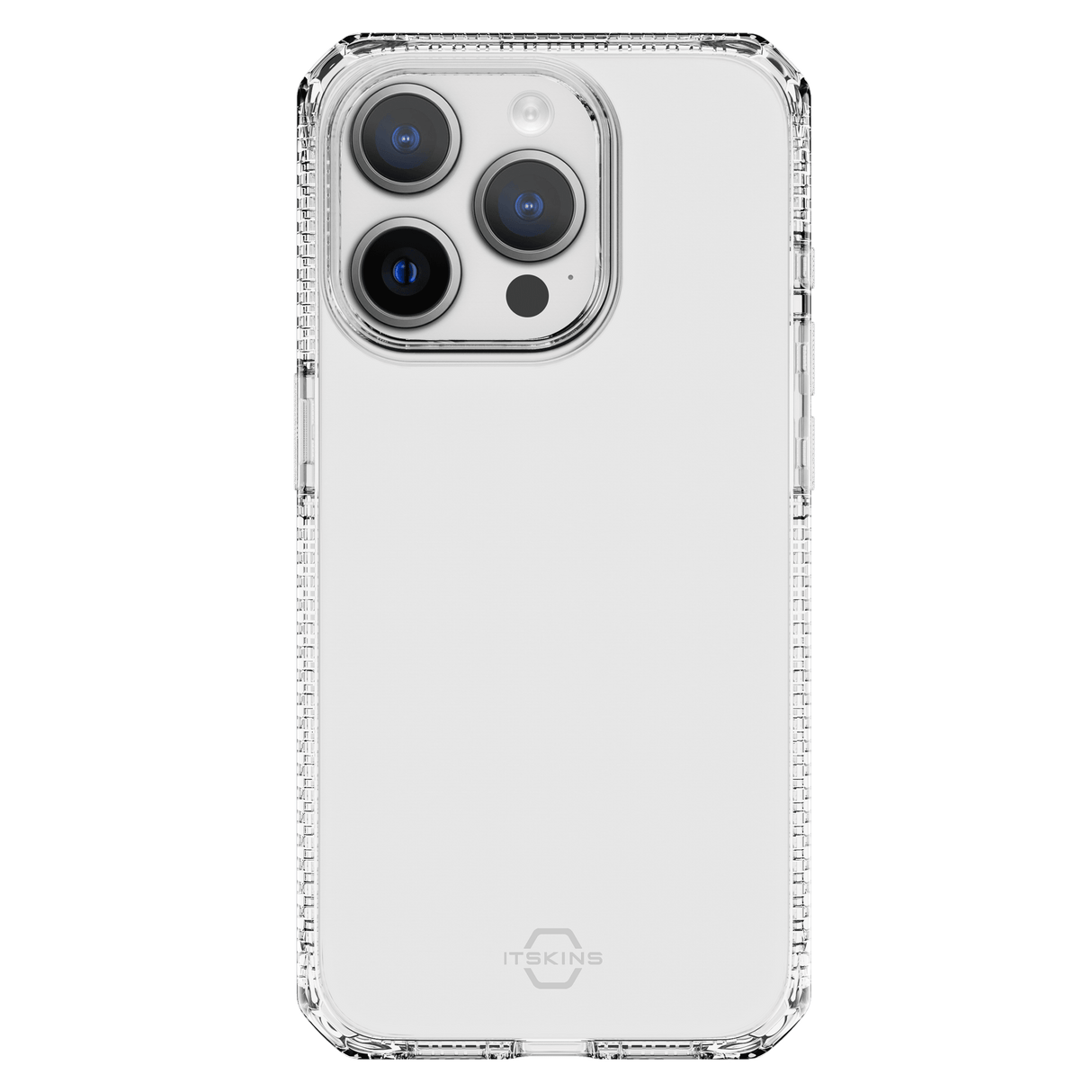 Itskins - Spectrumr Clear Case For Apple Iphone 15 Pro - Transparent