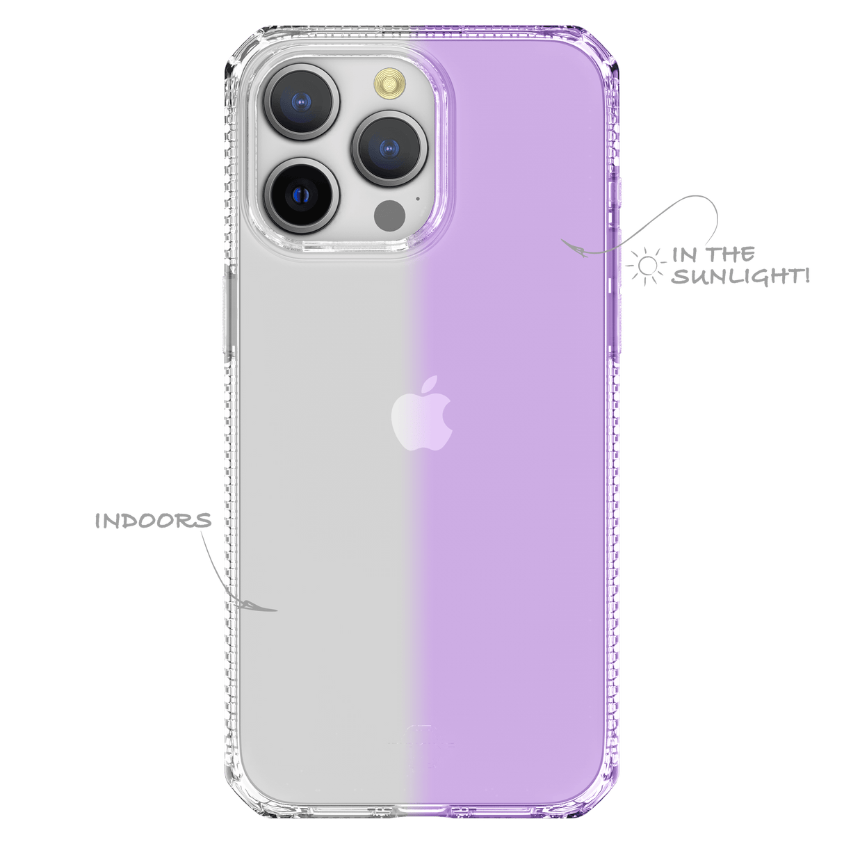 Itskins - Spectrumr Mood Case For Apple Iphone 15 Pro - Light Purple