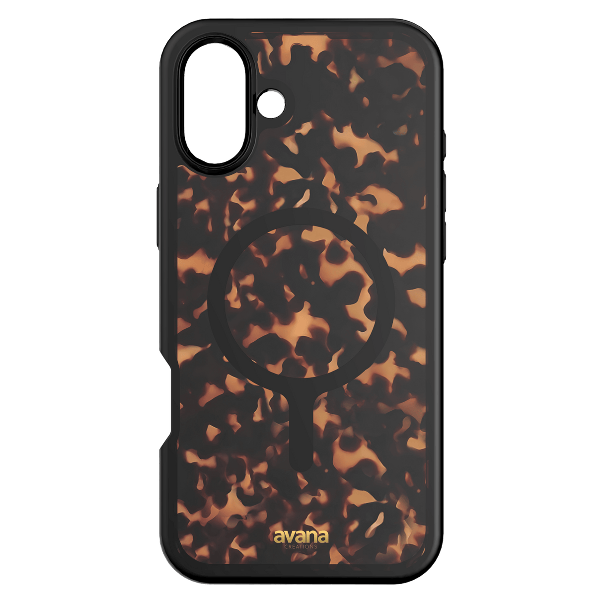 Avana - Tortoise Shell Magsafe Case For Apple Iphone 16 - Tortoiseshell