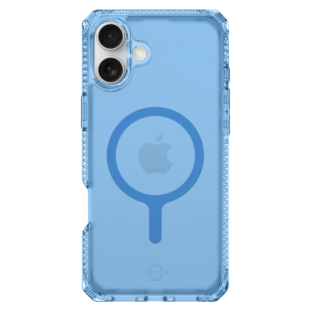 Itskins - Hybridr Vapor Magsafe Case For Apple Iphone 16 - Light Blue