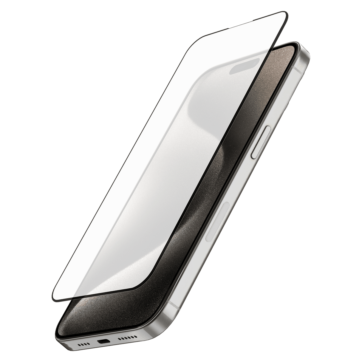 Itskins - Supreme Glass Screen Protector For Apple Iphone 16 / Iphone 15 - Clear