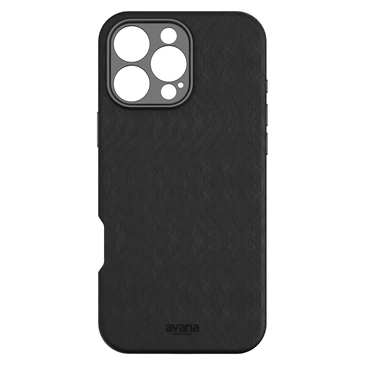 Avana - Leather Magsafe Case For Apple Iphone 16 Pro Max - Ash