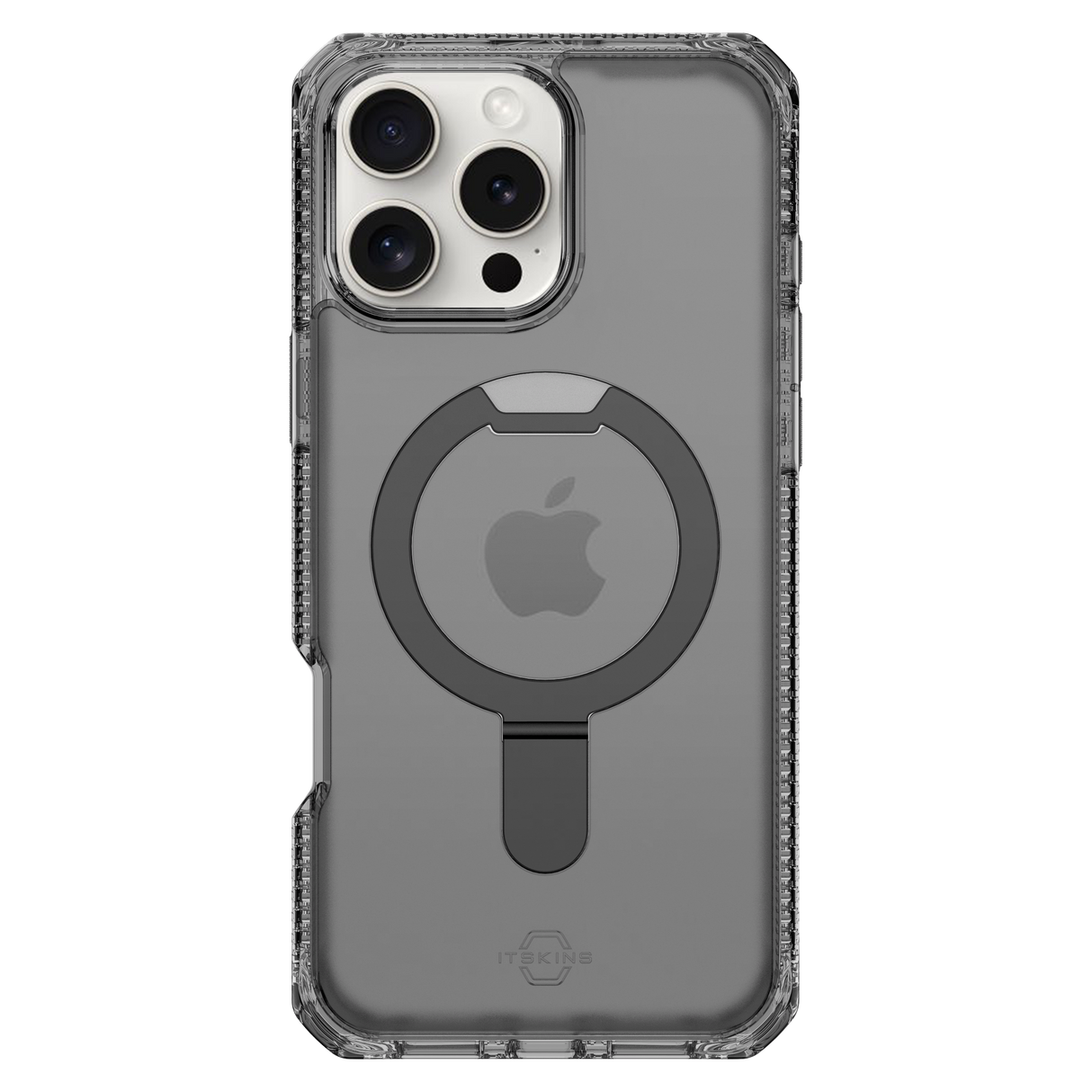 Itskins - Hybridr Vapor Stand Magsafe Case With Stand For Apple Iphone 16 Pro Max - Black