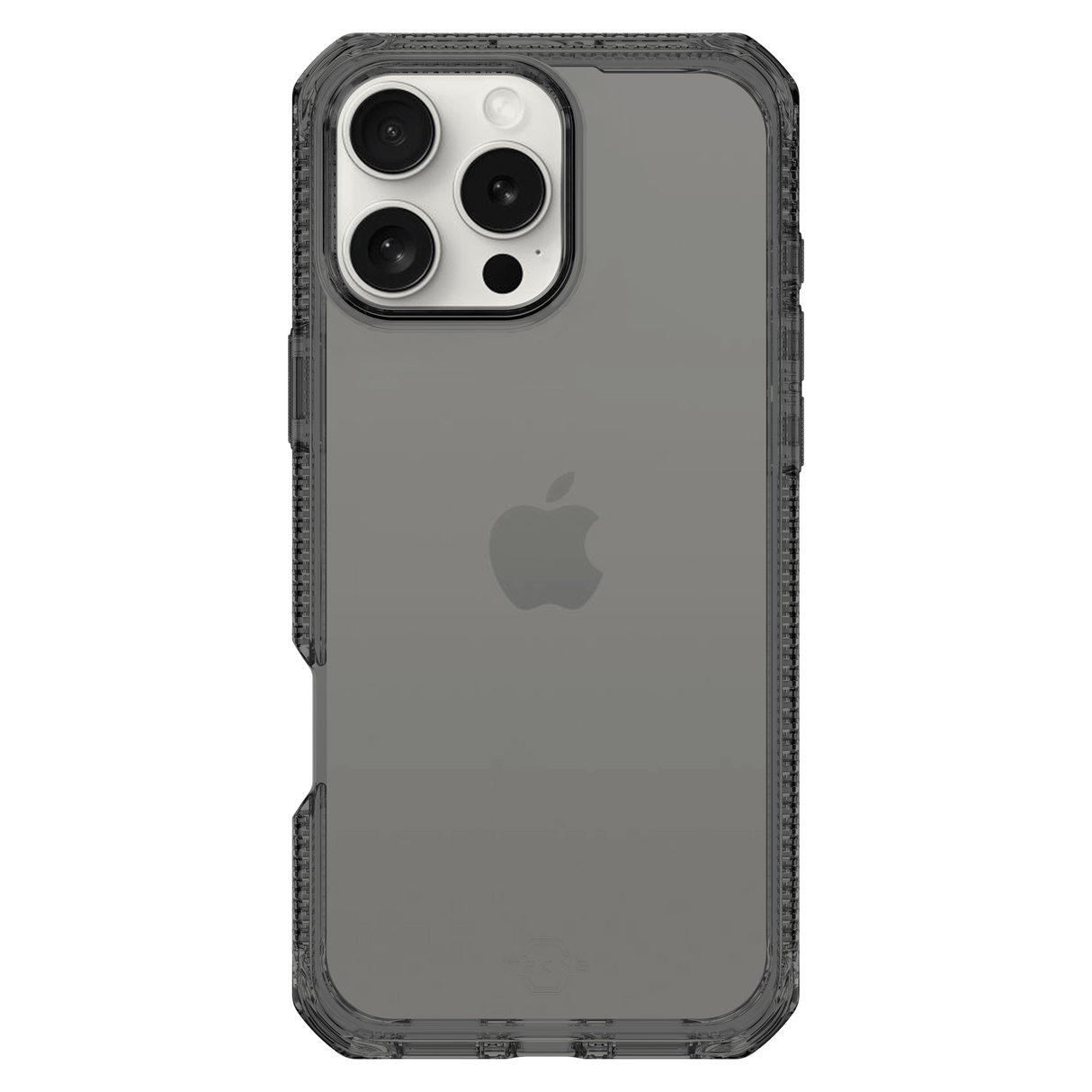 Itskins - Spectrumr Clear Case For Apple Iphone 16 Pro Max - Smoke