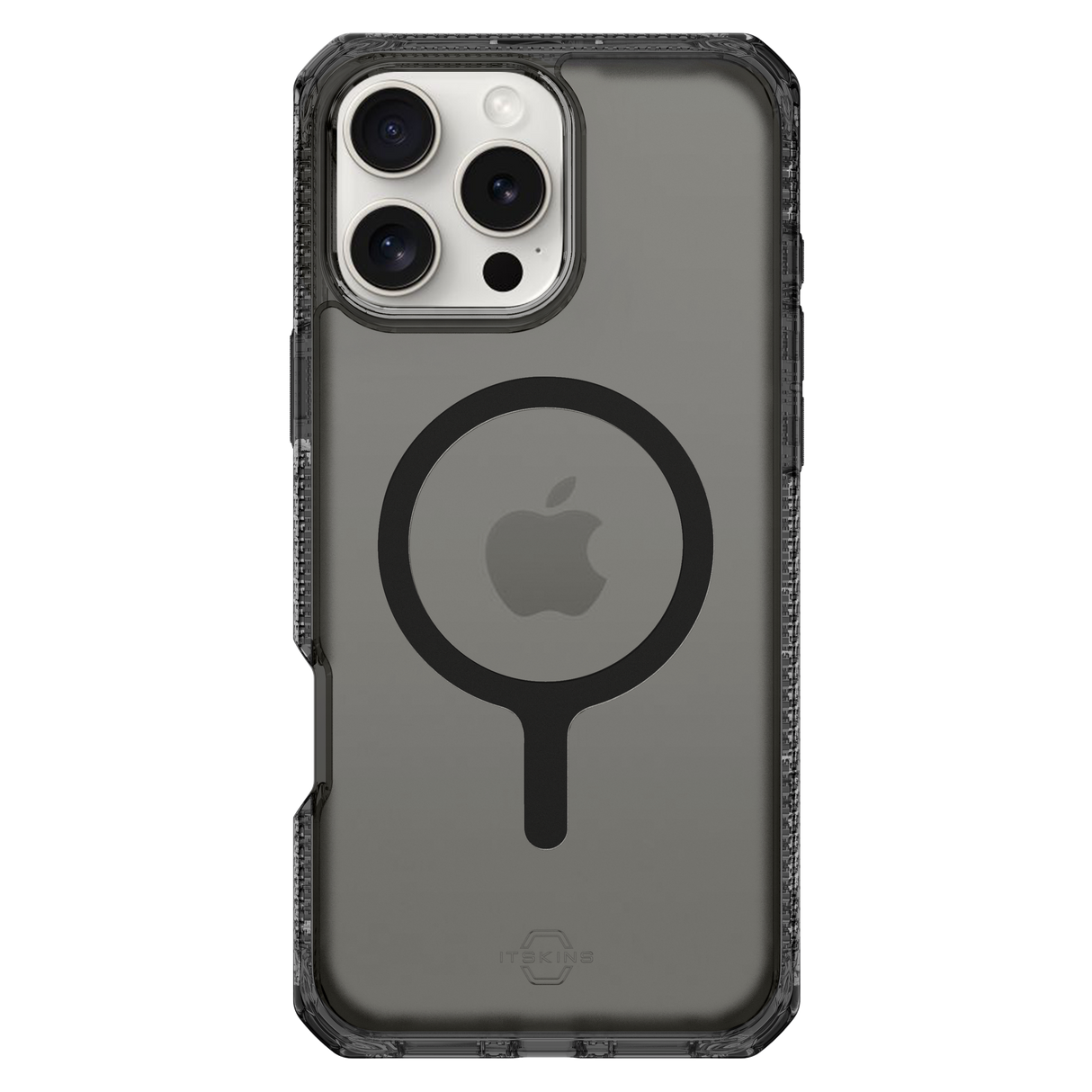 Itskins - Hybridr Vapor Magsafe Case For Apple Iphone 16 Pro - Smoke