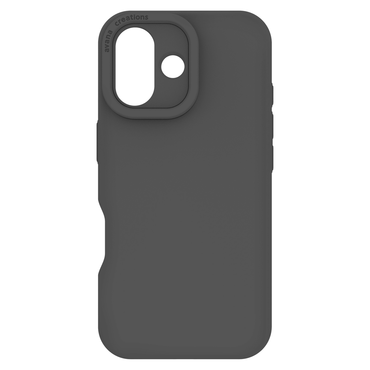 Avana Velvet MagSafe Case for iPhone 17 - Ash by Avana, Part AP7N-AVSIK-BLCK