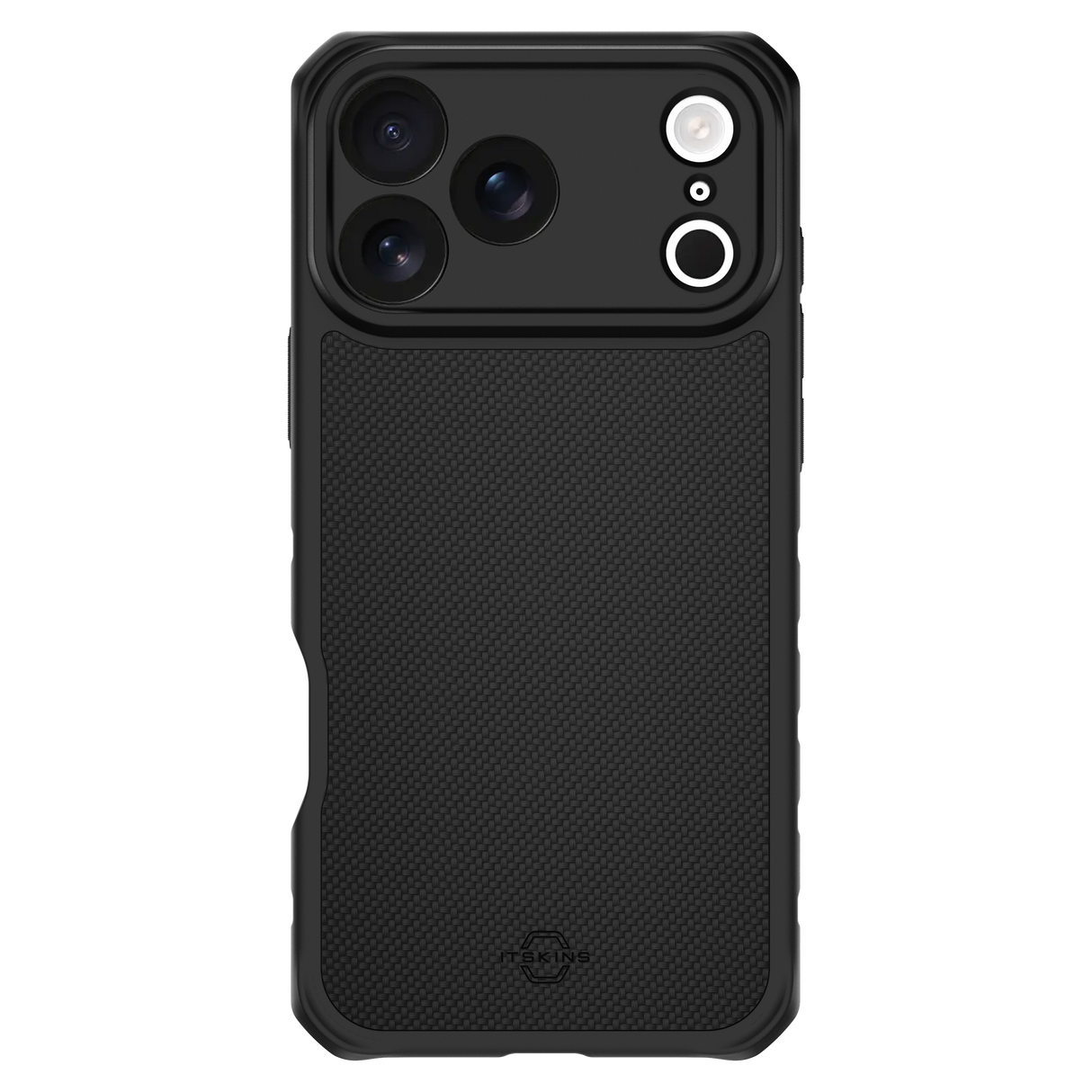 Itskins Hybrid Nylon MagSafe Case for Apple iPhone 17 Pro - Black