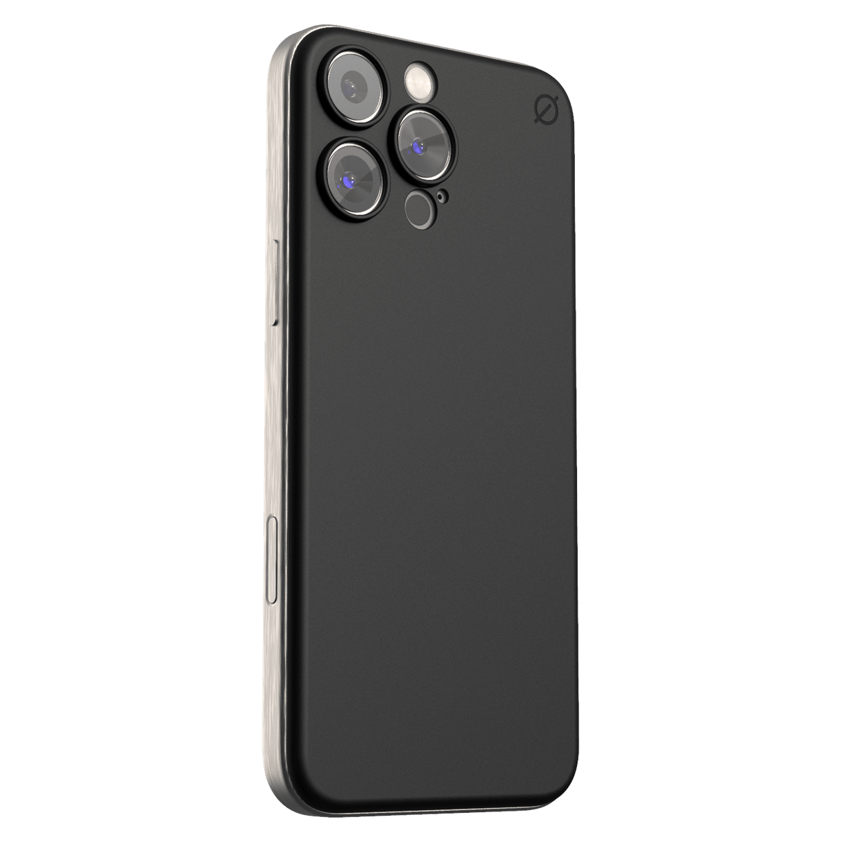 Atom Studios - Snap Soft Touch Magsafe Case For Apple Iphone 16 Pro Max - Carbon Black