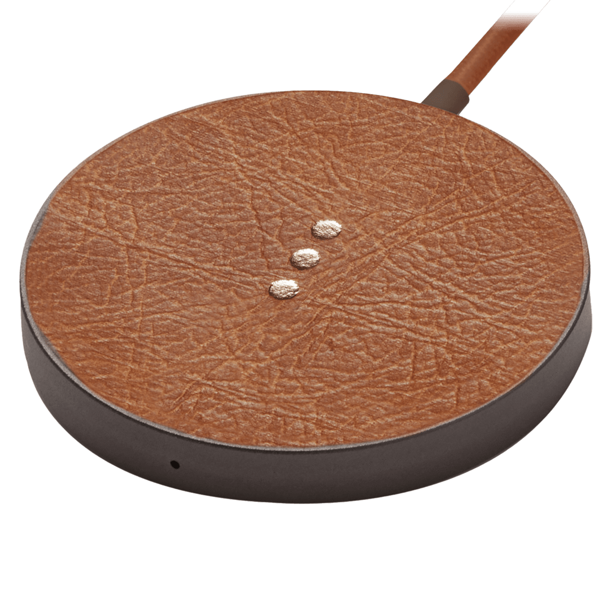 Courant - Mag1 Classics Wireless Magsafe Charging Pad - Saddle