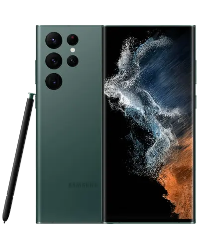 Samsung Galaxy S22 Ultra Unlocked, Display: 6.80" Dynamic AMOLED 2X, 120Hz, HDR10+, 1750 nits (peak), 1440x3088px resolution, 19.3:9 aspect ratio, 500ppi; Always-on display Samsung