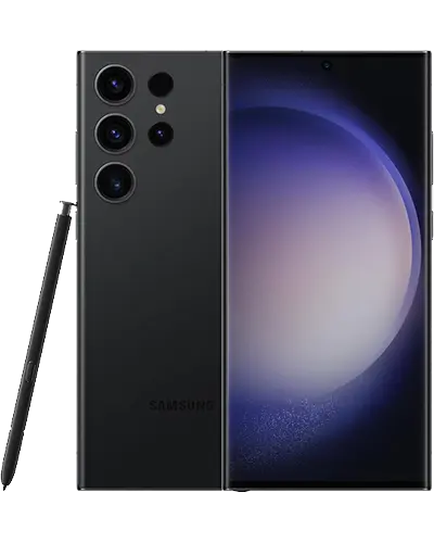 Samsung Galaxy S23 Ultra Unlocked, Display: 6.80" Dynamic AMOLED 2X, 120Hz, HDR10+, 1750 nits (peak), 1440x3088px resolution, 19.3:9 aspect ratio, 501ppi; Always-on display Samsung