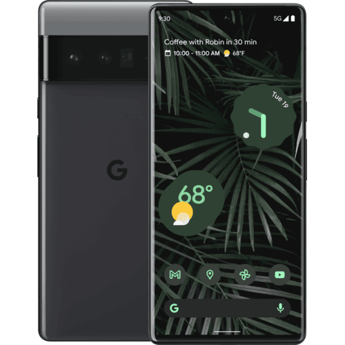 Google Pixel 6 Pro Unlocked, Display: 6.71" LTPO AMOLED, 120Hz, HDR10+, 1440x3120 px resolution, 19.5:9 aspect ratio, 512ppi, Front camera: 4K@24/25/30/60fps, 1080p@30/60/120/240fps, EIS