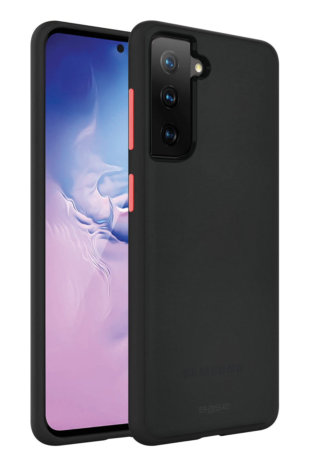 xBase Base Samsung S21 - DuoHybrid Reinforced Protective Case - Black